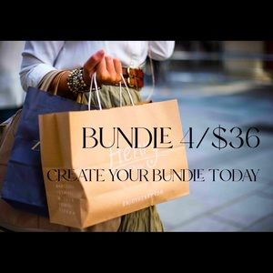Bundle 4 items/$36